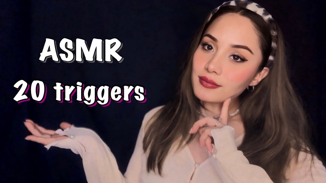 ASMR 20 TRIGGERS EN 11 MINUTOS | CARO ASMR 