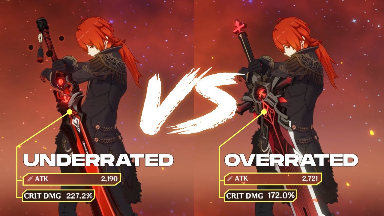 THE BEST WEAPON FOR DILUC | Blackcliff Slasher VS Prototype VS Wolf's Gravestone | Genshin Impact