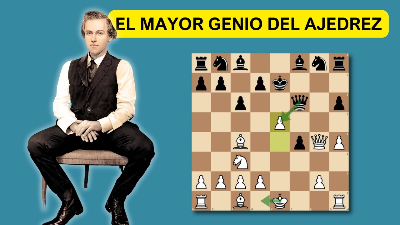 PAUL MORPHY NO PERDONA ERRORES DEFENSIVOS | TE MUESTRO AL MAYOR GENIO EN LA HISTORIA DEL AJEDREZ