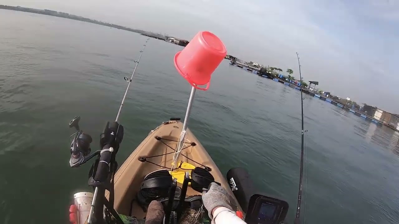 FISHING SINGAPORE KAYAK UBIN ISLAND 13 JAN
