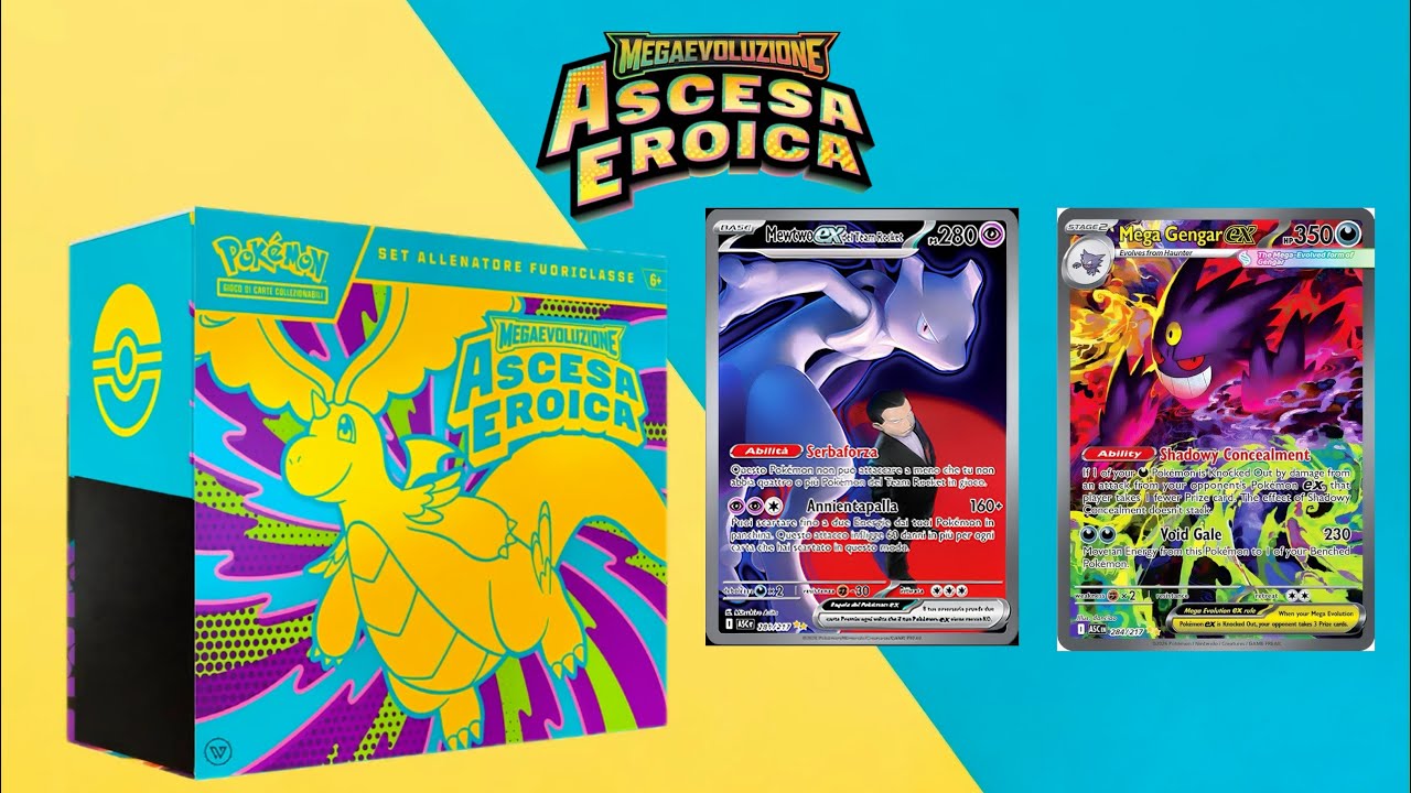 APRIAMO IL SET ALLENATORE FUORICLASSE DI ASCESA EROICA🔥 - Pokémon TCG