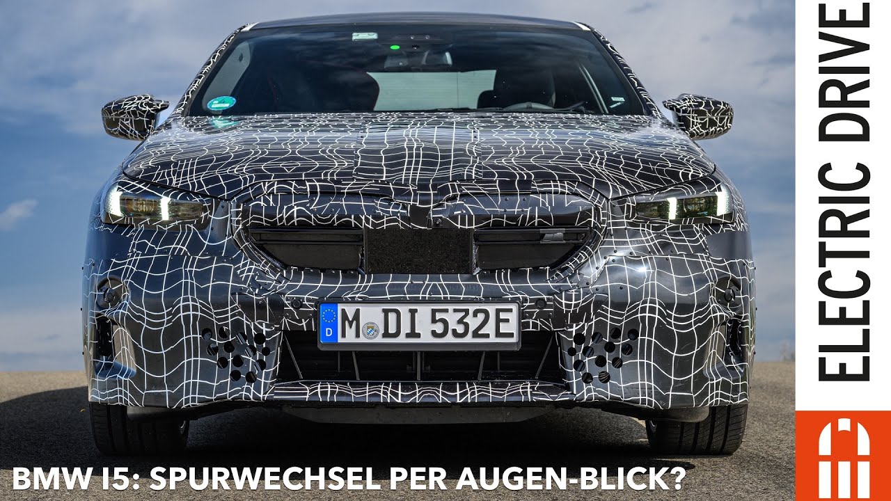 BMW i5 - Automatischer Spurwechsel durch Blickkontakt? Electric Drive News