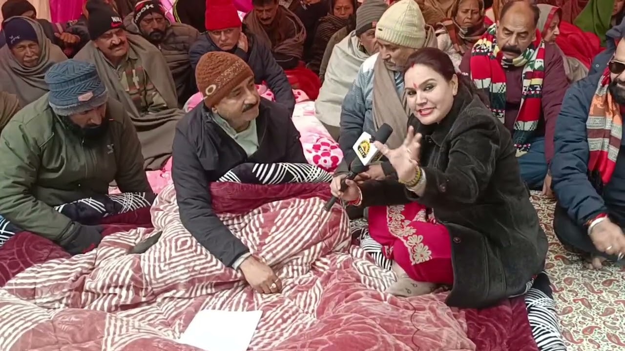 #HungerstrikeSarpanchPawanSlathia  Domana jammu