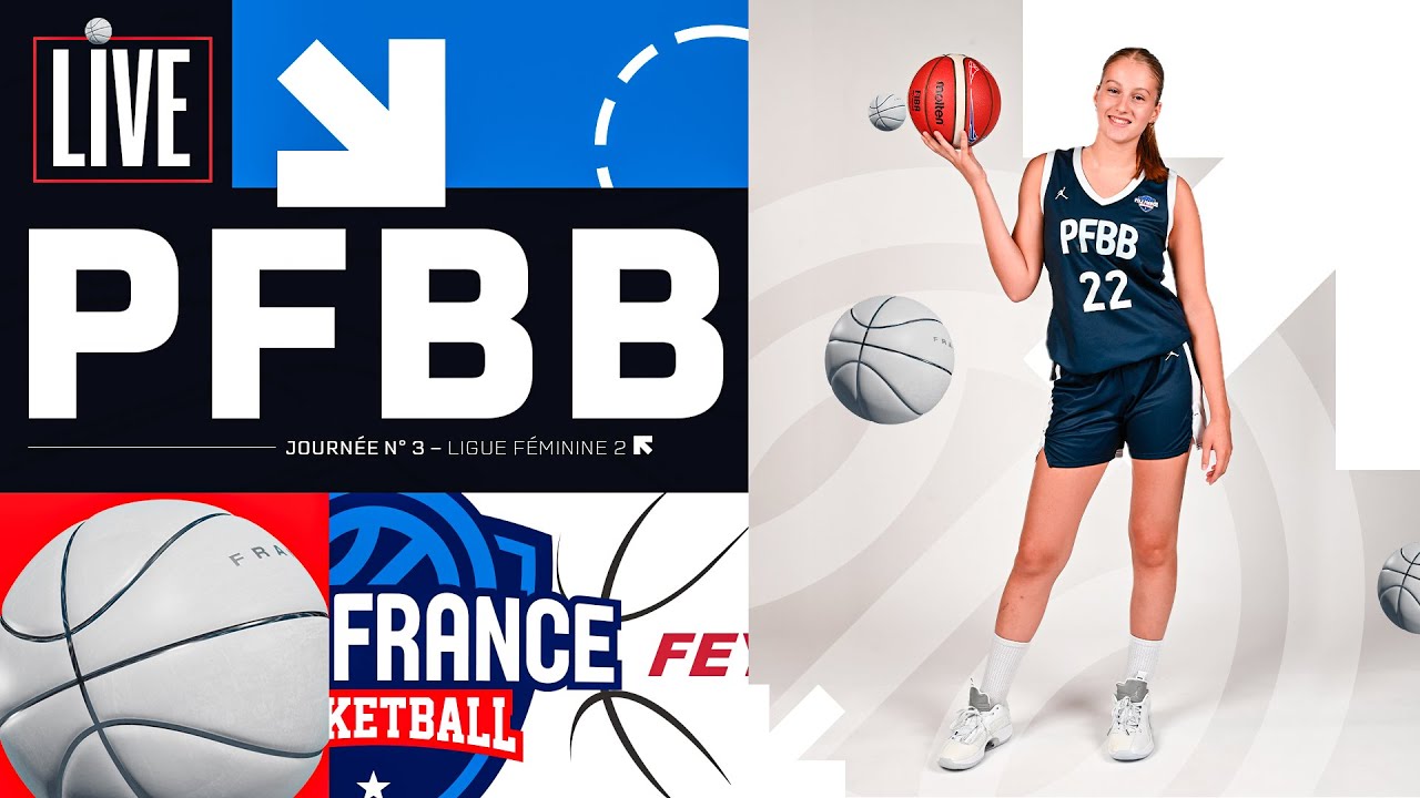 [LIVE Pôle France BasketBall] Ligue Féminine 2 PFBB 🆚 Feytiat Basket 87