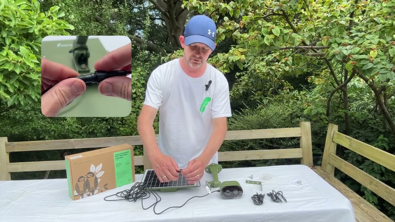 Solar Camera Set-Up
