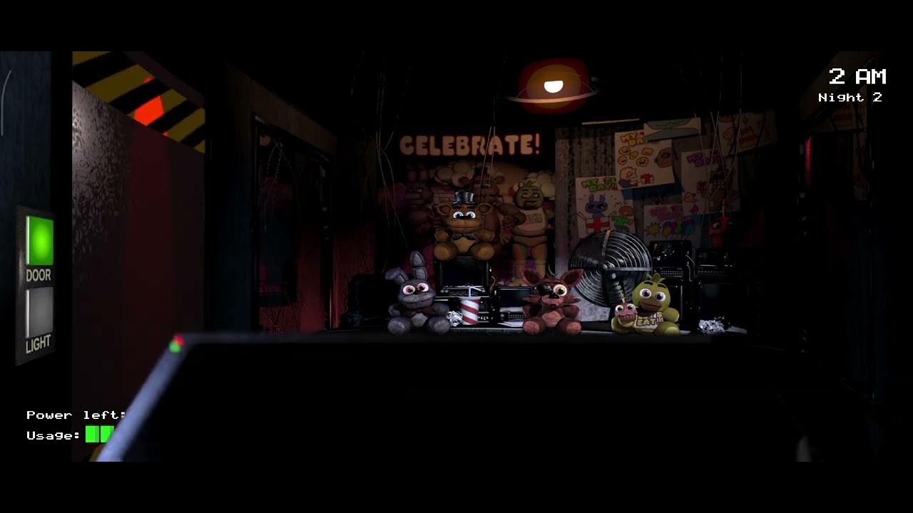 Jugando FNAF 1 tiene Screamers(soy un manco XD 