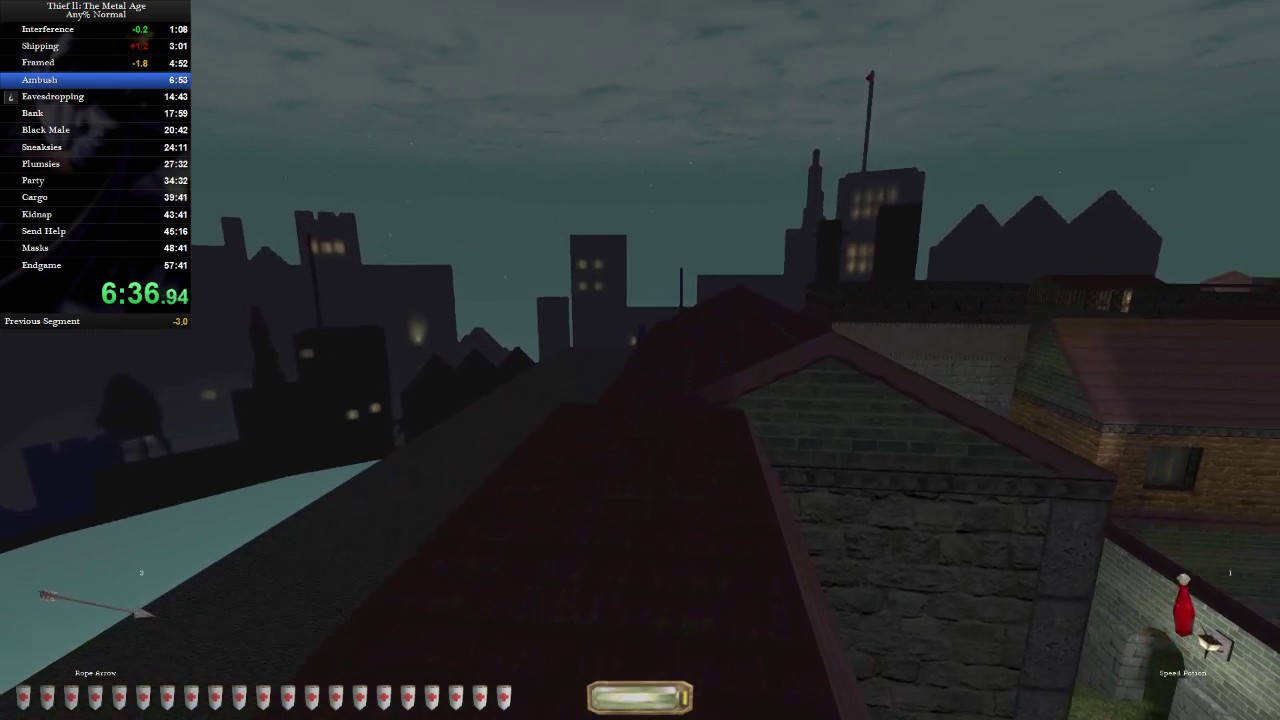 Thief 2 any% speedrun in 57:03