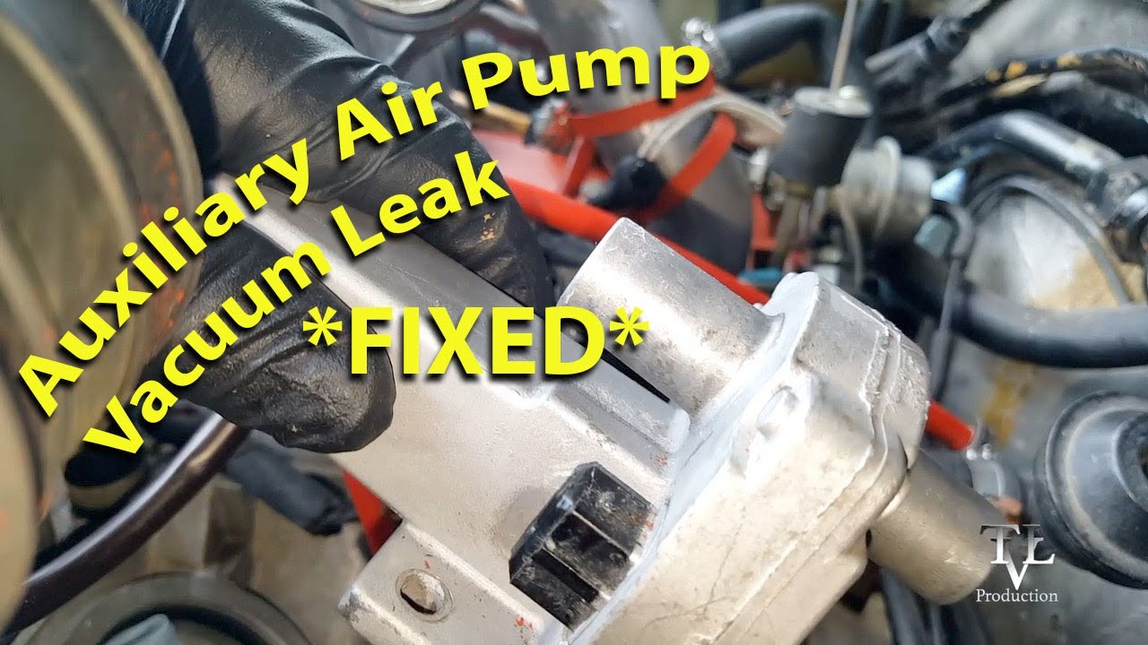 How to Fix an Auxiliary Air Valve Vacuum Leak on a Porsche 928 S