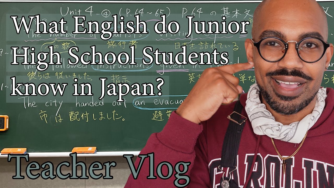 What English Do Junior High School Students Know in Japan | Japan Teacher Vlog