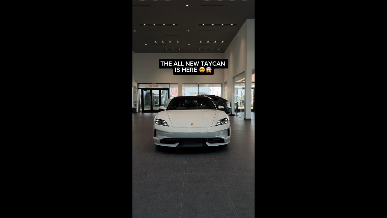 Our new Taycan is here and looks amazing, do you agree?