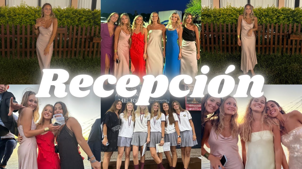 MI RECEPCIÓN!! (Acto + Fiesta de egresados) // Vlog