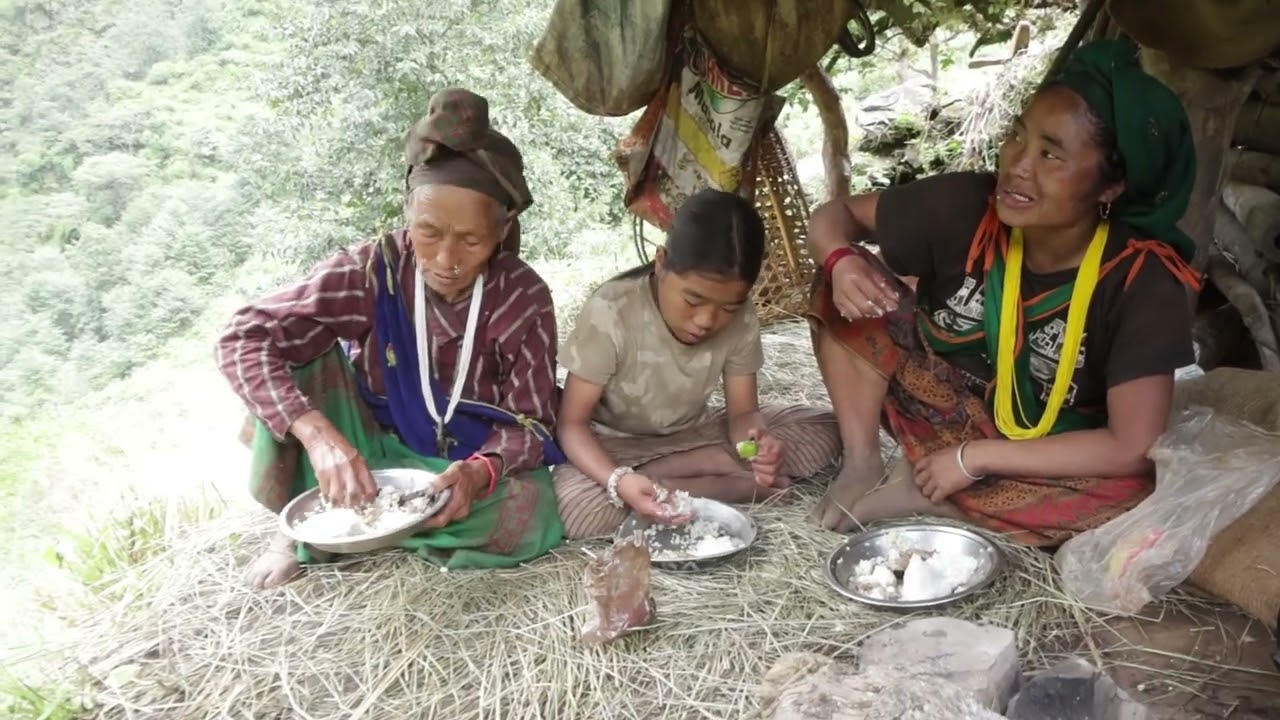 Traditional village cottage || Nepali village