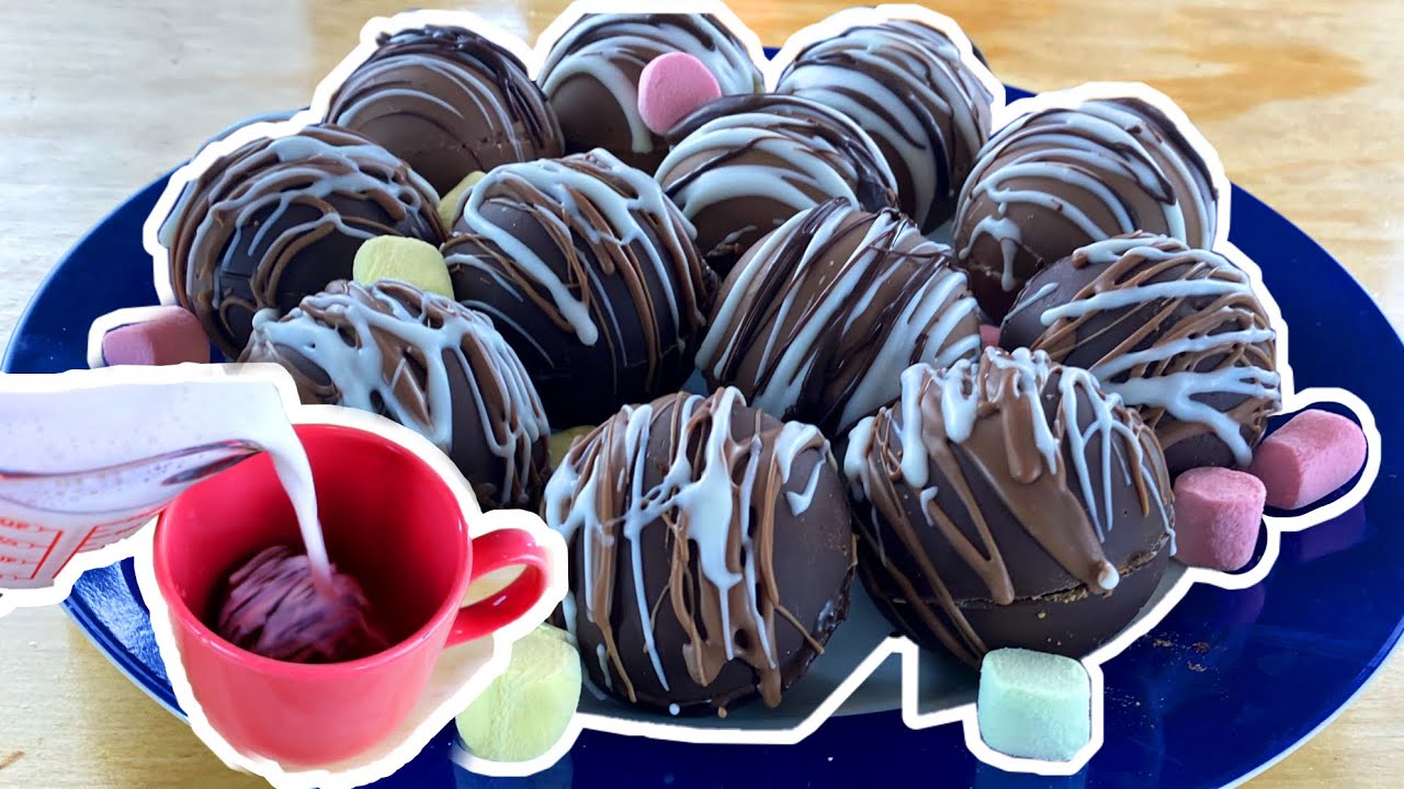 Prepara bombas de chocolate muy fácil y rápido¡¡¡  RECETA COMPLETA