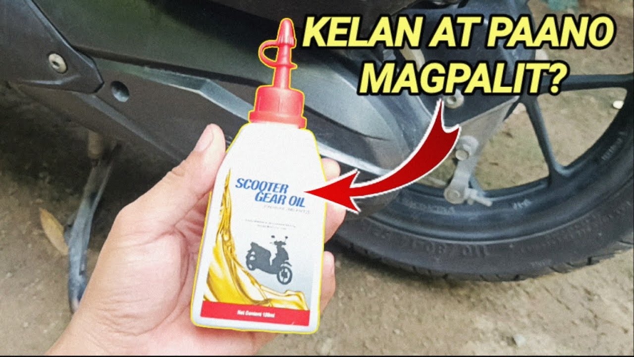 Gear Oil ni Honda Click / Kailan at Paano Magpalit