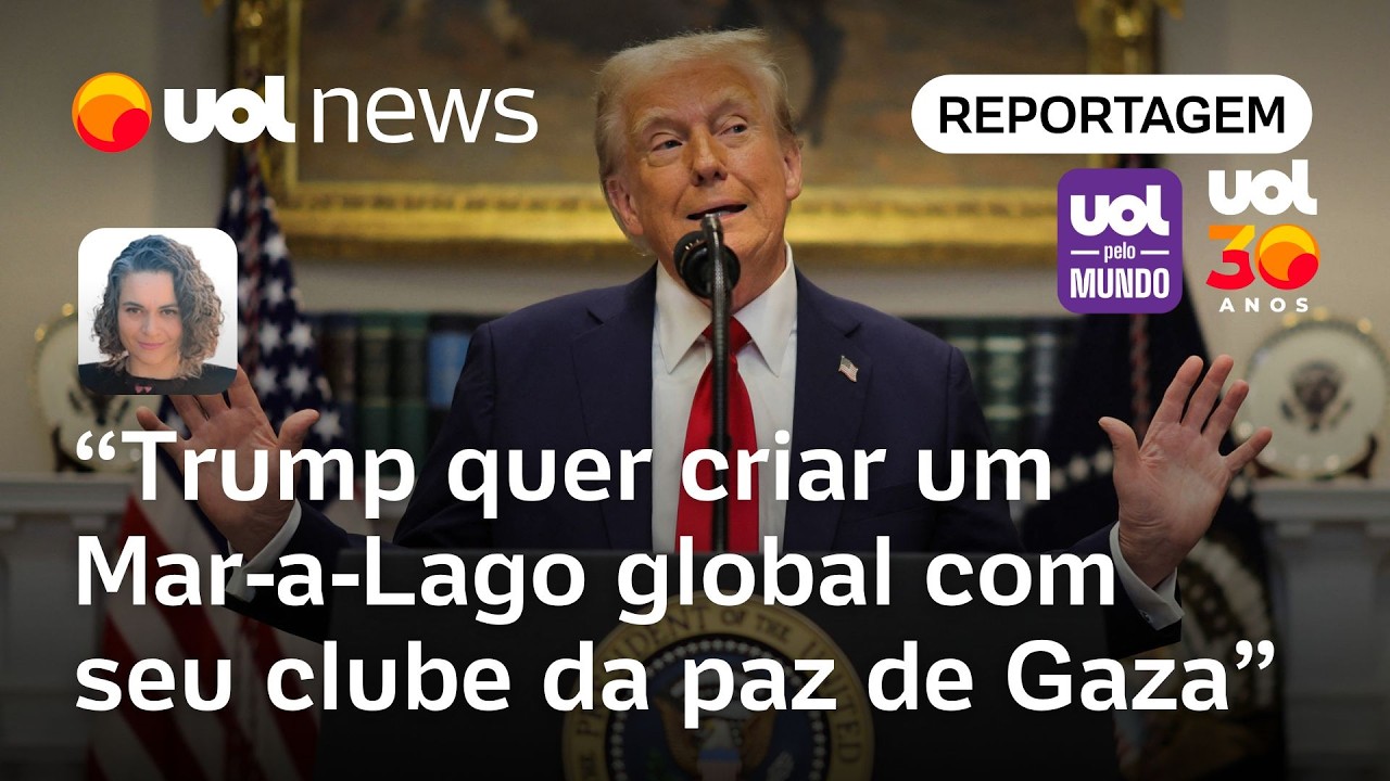 Trump alargou poder presidencial e quer um Mar-a-Lago global com clube da paz de Gaza | Sanches