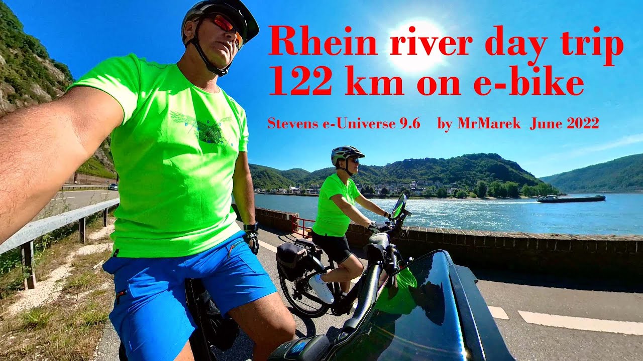 Rhein river one day trip - 122km by MrMarek on Stevens e-Universe 9.6