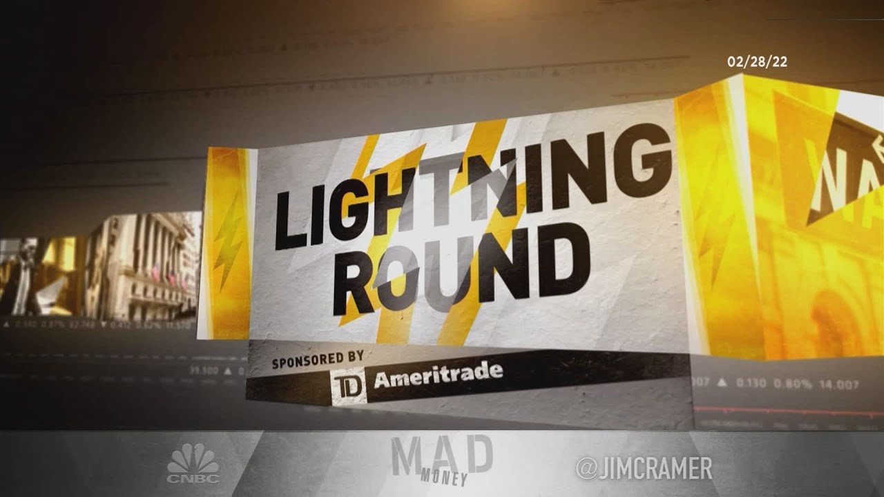 Cramer's lightning round: 'Jimmy Chill likes Lazard'