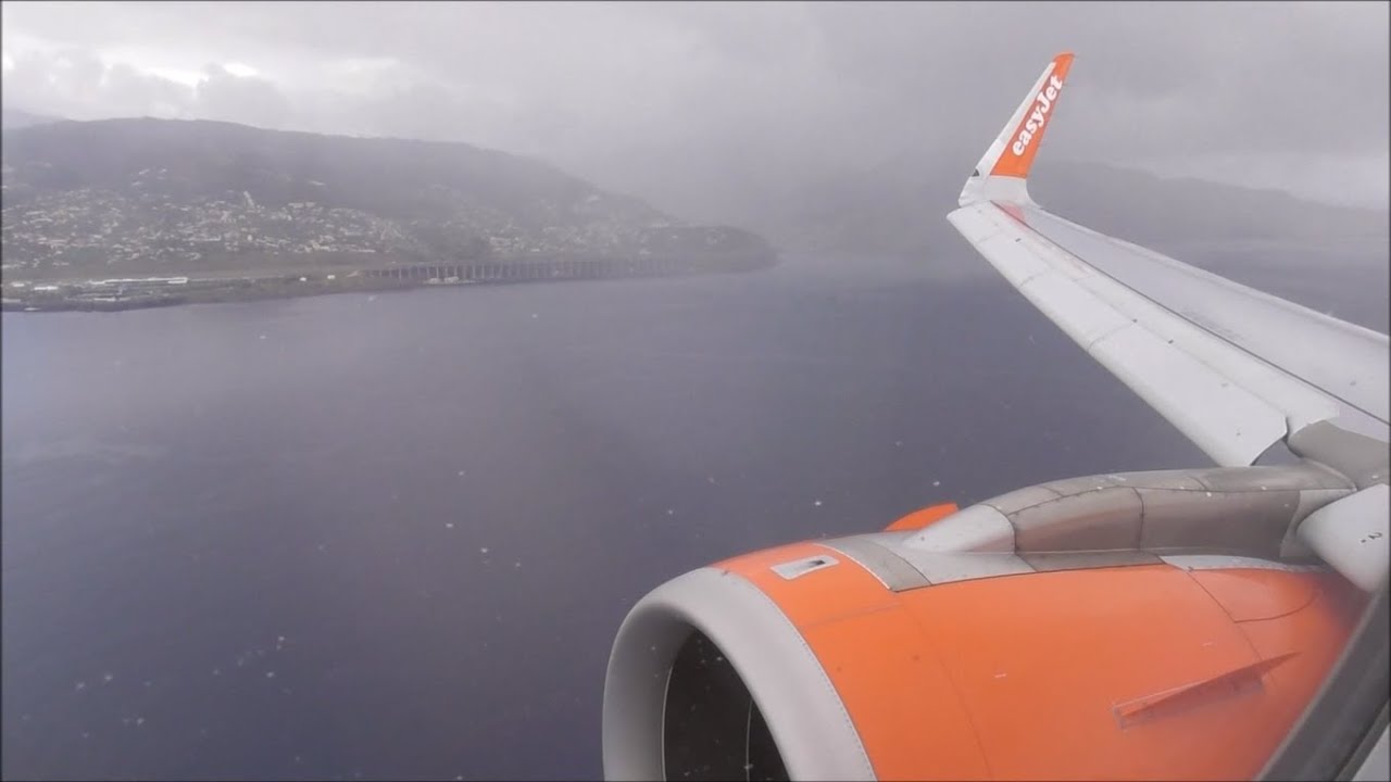 EasyJet Airbus A321NEO Bristol to Funchal (Europe's most challenging airport to land)
