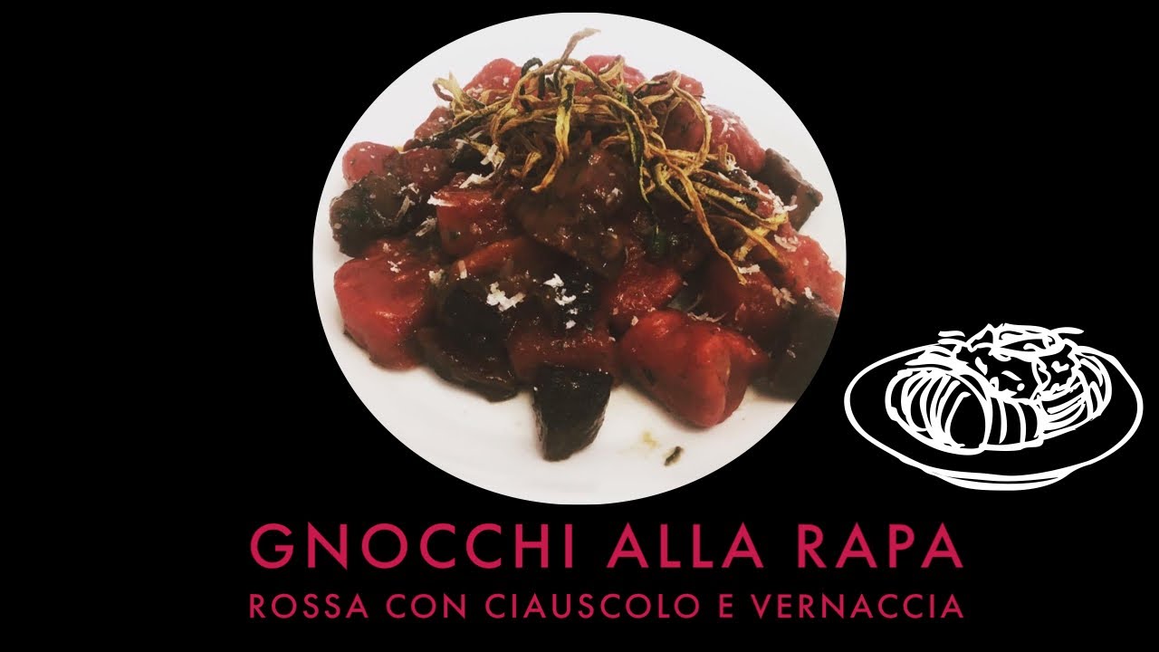 GNOCCHI ALLA RAPA ROSSA CON CIAUSCOLO E VERNACCIA!! #iorestoacasa#andràtuttobene#cucinaamatoriale