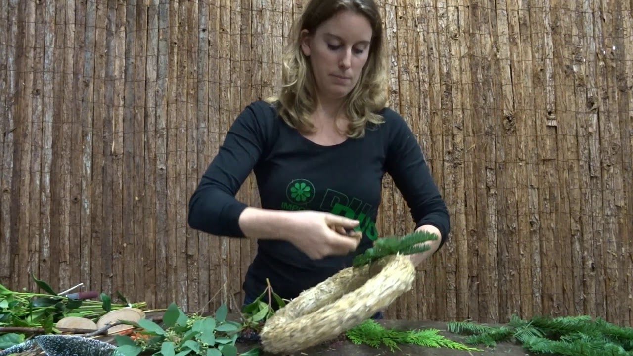DIY - DUOplant Kerstworkshop krans voor aan de deur