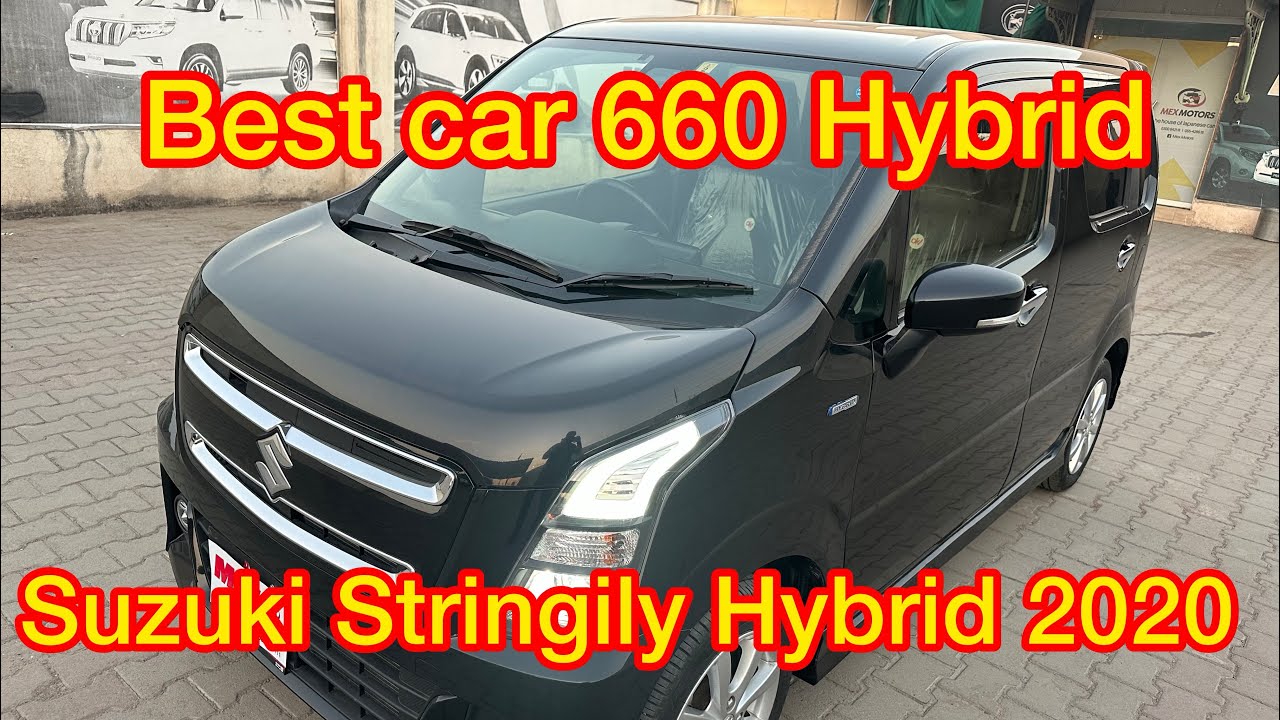 Suzuki Wagon R stingray 2020 model Hybrid 6th generation review #suzuki #wagonr #carlover #Mexmotor
