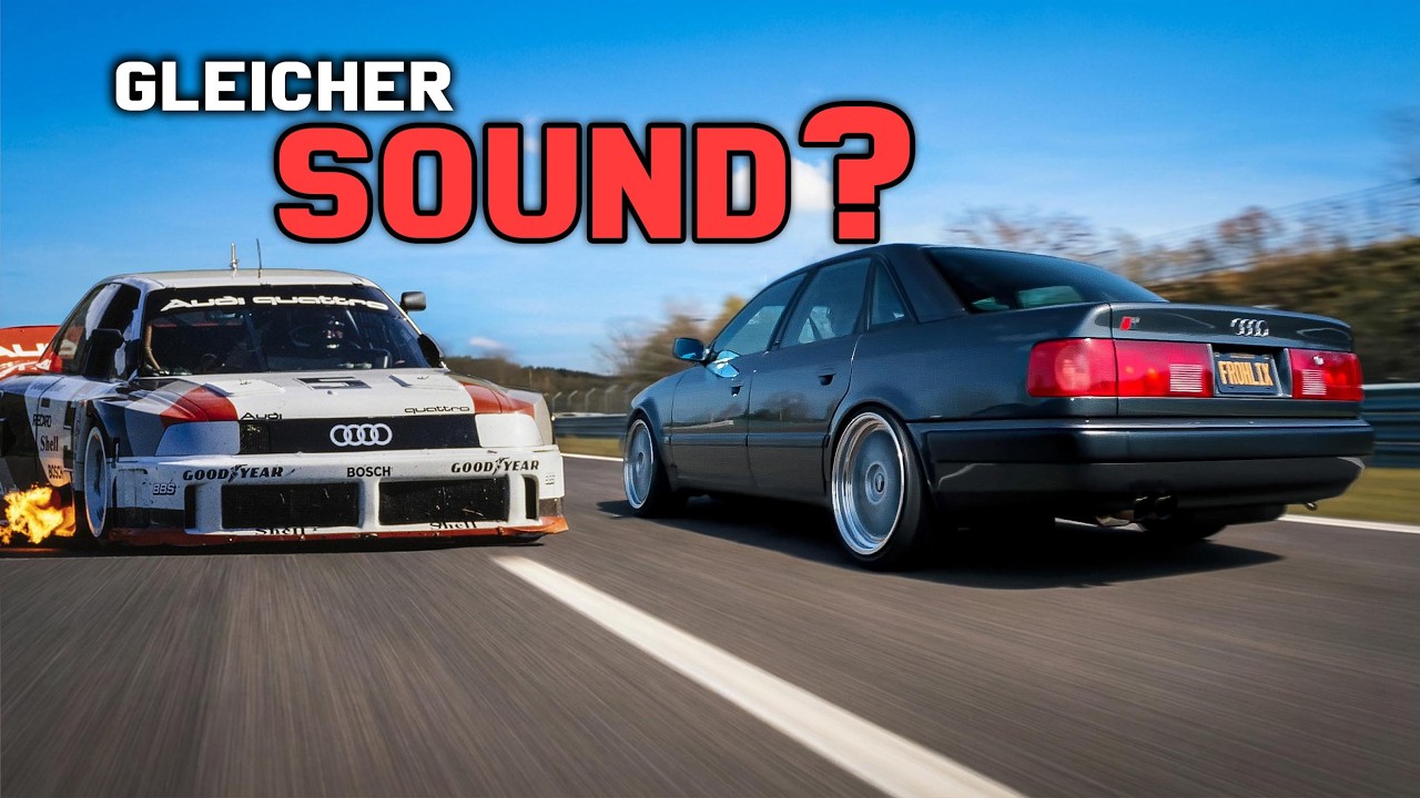 Der legendäre Audi Turbo Sound | 5-Zylinder Turbo S4 Projekt