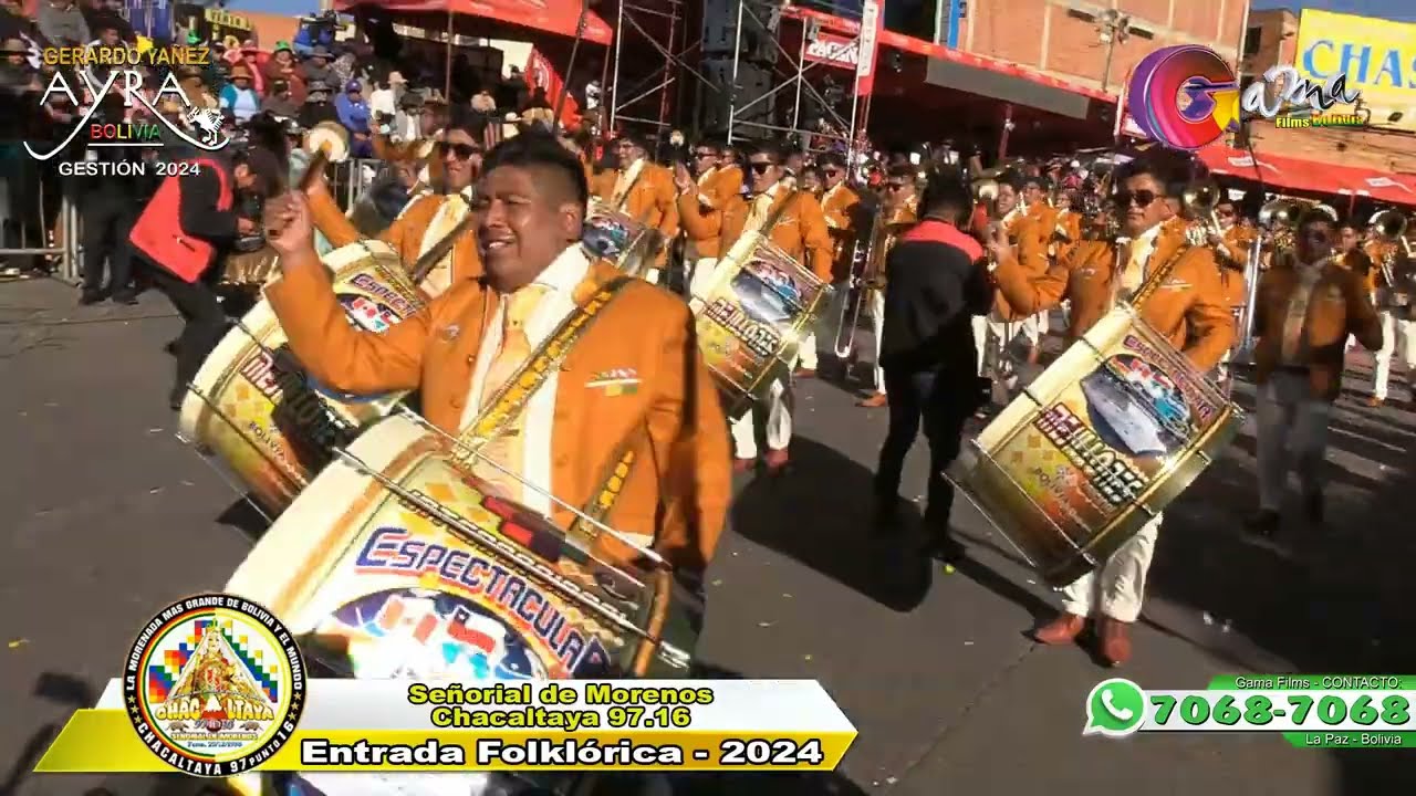 Señorial de Morenos Chacaltaya 97.16 - Gran Entrada 16 de Julio UHD 60P