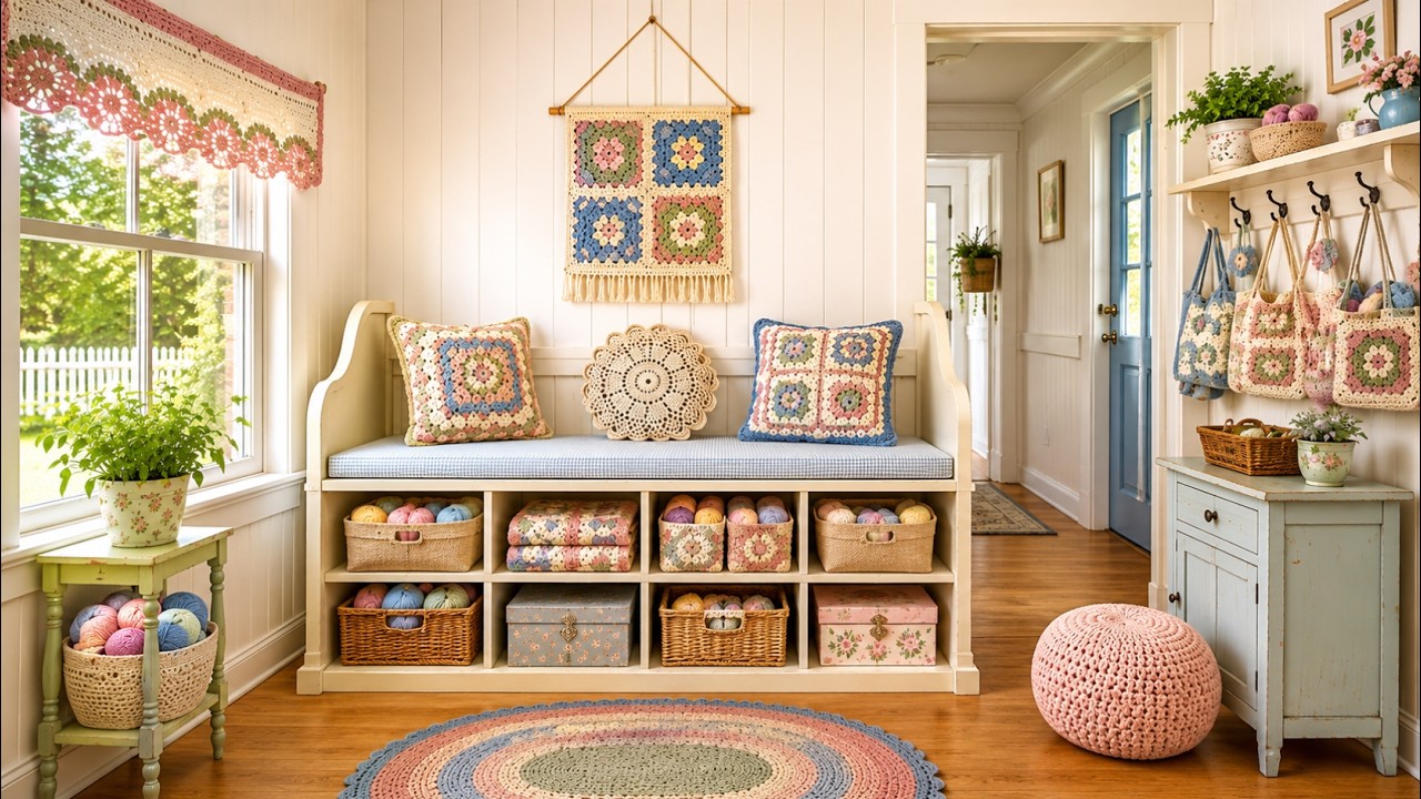 🧶Why Small Homes Are Bringing Back This Vintage Storage Idea 🧶