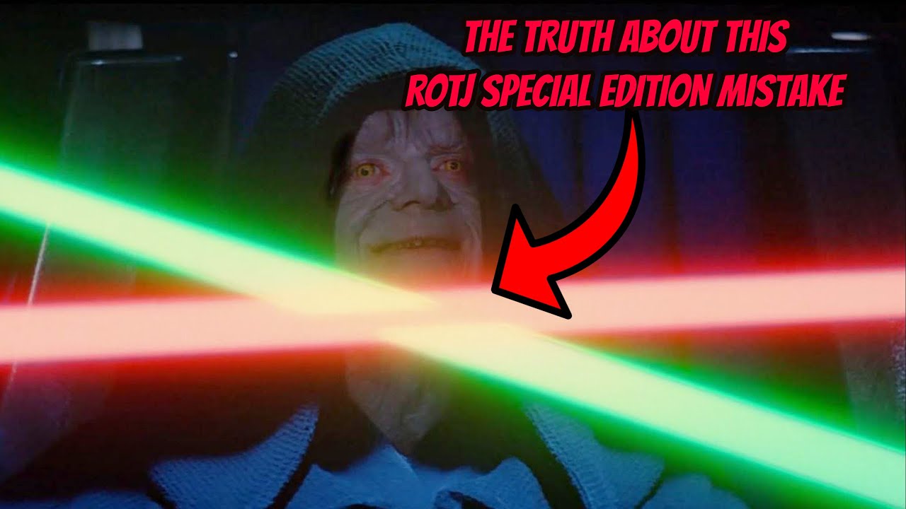 The Truth About this Special Edition Lightsaber Error