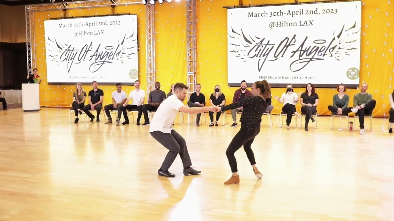 Improv West Coast Swing - Ben Morris & Torri Zzaoui - City of Angels 2022 Champions Strictly 1st