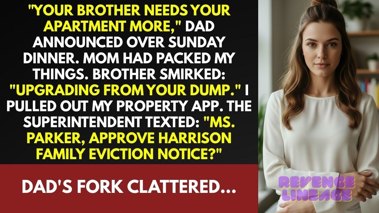 Family Dinner: Dad Gave My Apartment To Brother&mdash;I Own The Entire Complex