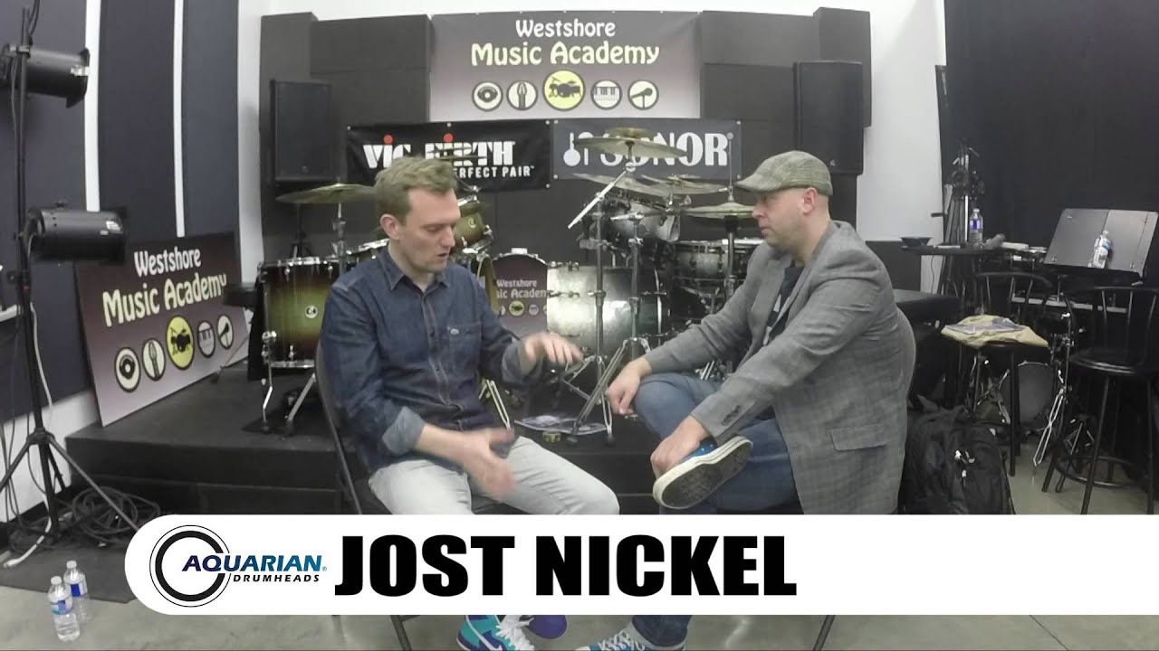 Jost Nickel: Why I Choose Aquarian Drum Heads
