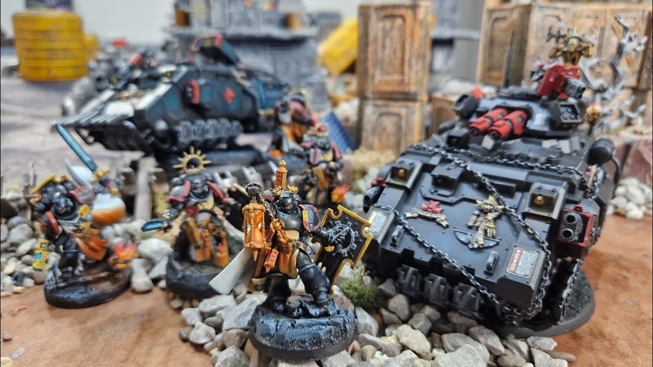 Death Guard vs Black Templars, Warhammer 40k battle report