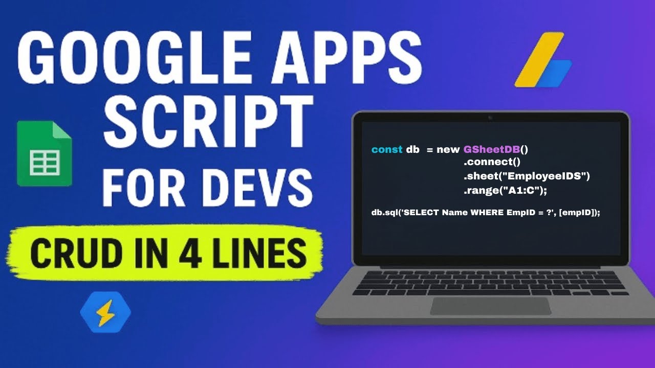 Turn Google Sheets into a Timesheet Website (For Devs) -  Code With Mark