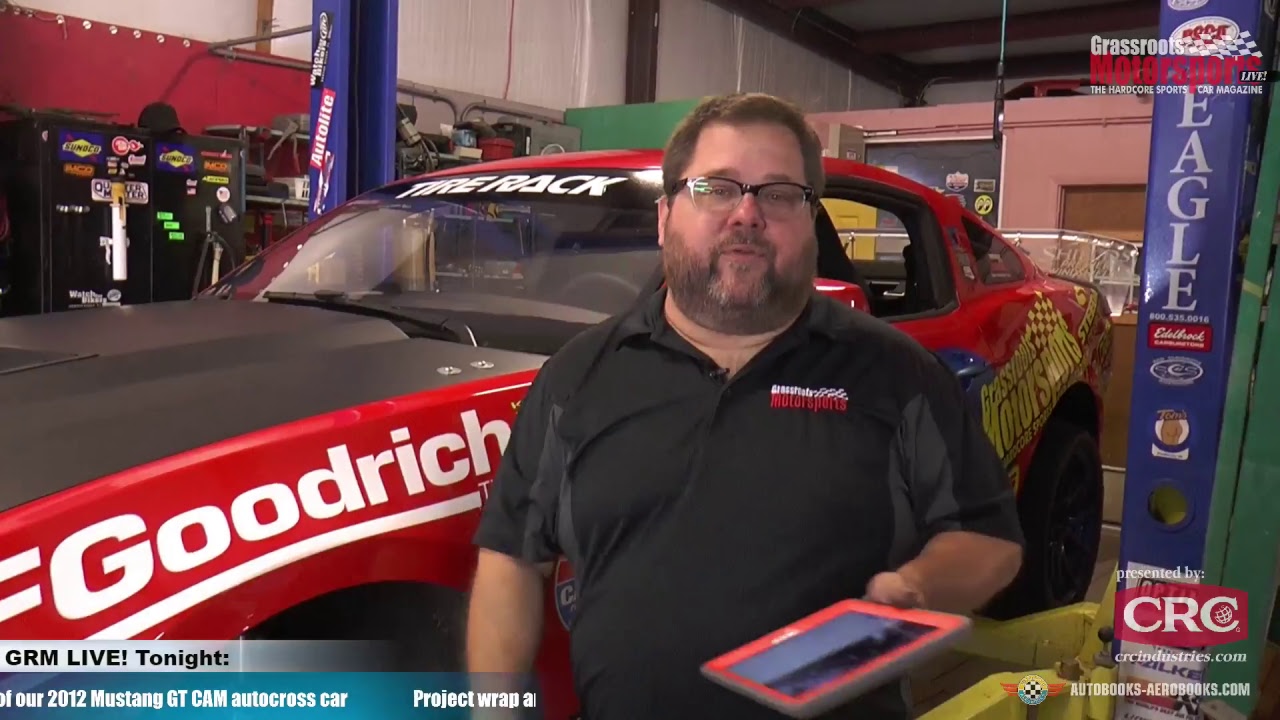 S197 Mustang autocross project build. GRM LIVE! Presented by CRC Industries