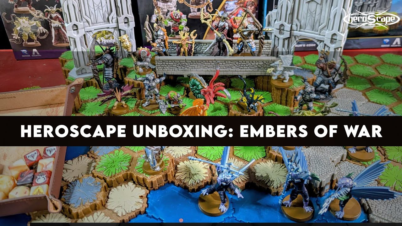 Распаковка Heroscape: Embers of War