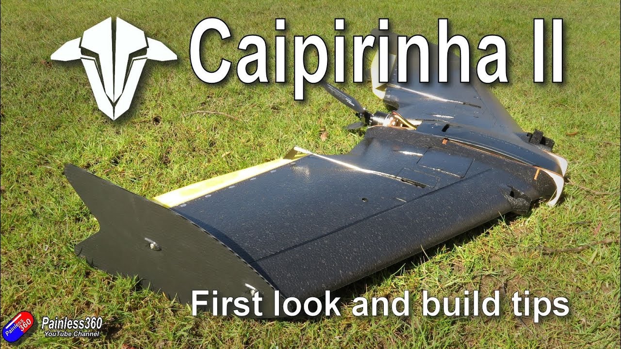 First Look: TBS Caipirinha II FPV Wing