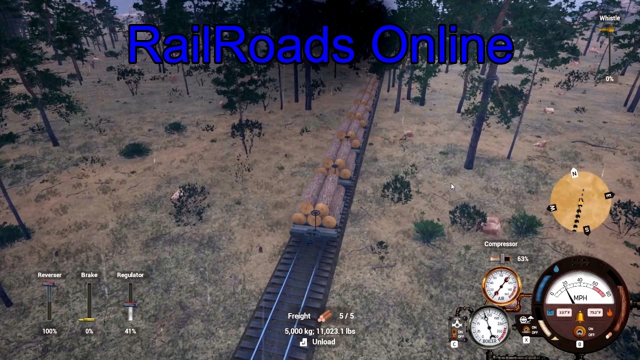 Railroads Online | Mesa Plains Map | Train Driving Experience: Taking goods to sawmill 5