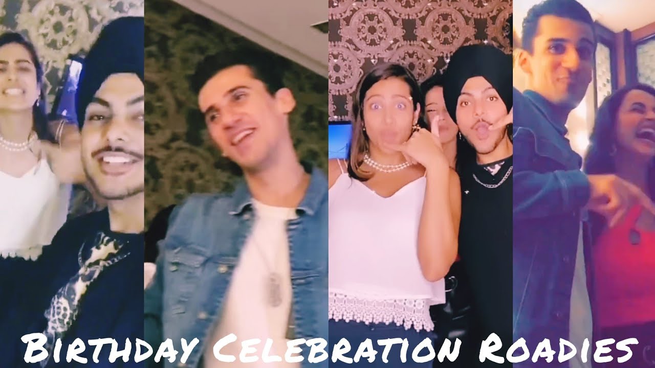 Roadies Revolution 🔥 Birthday Celebration Of Hamid By All Roadies Contestants 2020 / Arushi , Nisha