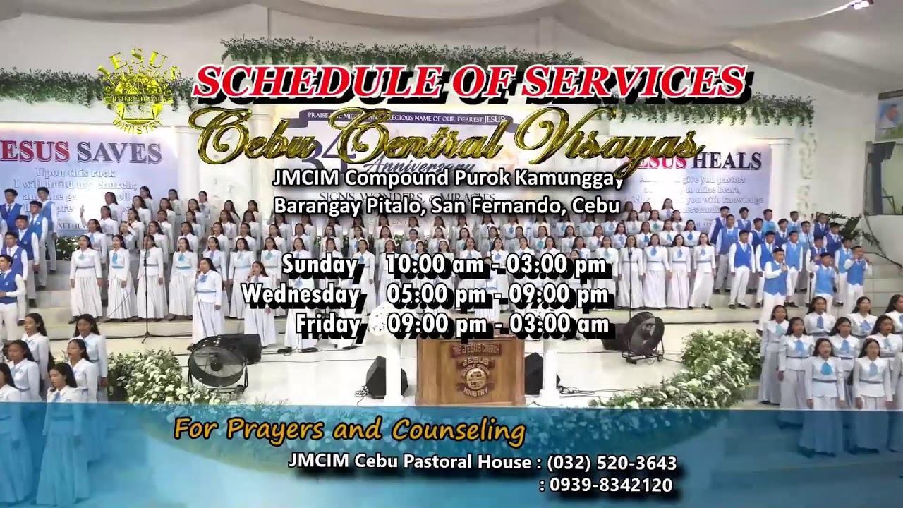 JMCIM CEBU CENTRAL VISAYAS SUNDAY GENERAL SERVICE FEBRUARY 8, 2026