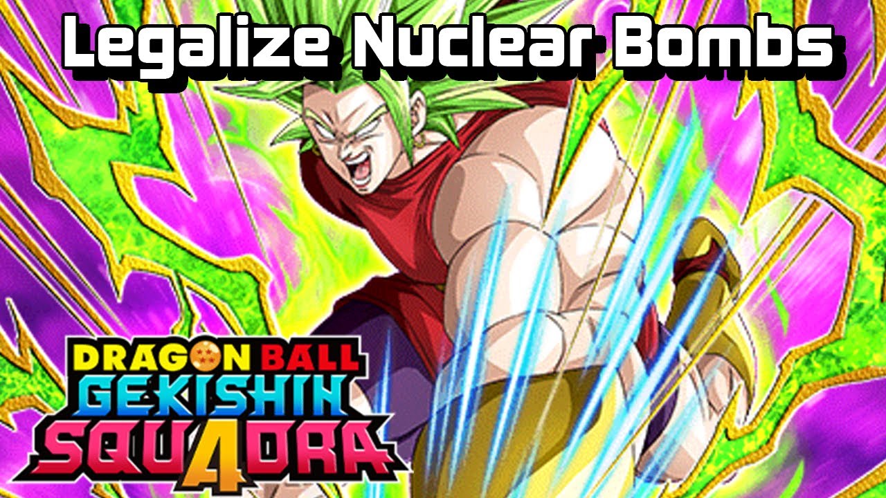 KALE IS A NUCLEAR BOMB | Dragon ball Gekishin Squadra |