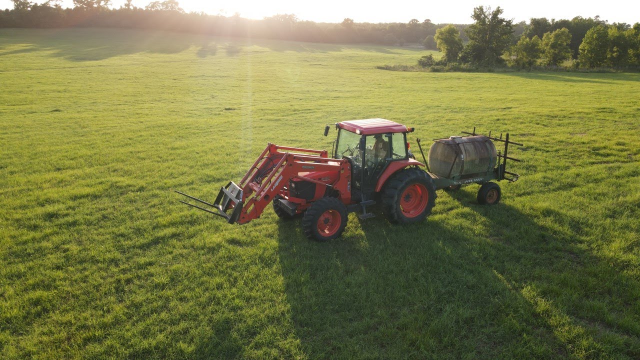 Spraying Texas Pasture Plus Foliar Liquid Fertilizer - Agricision OnTrak GPS