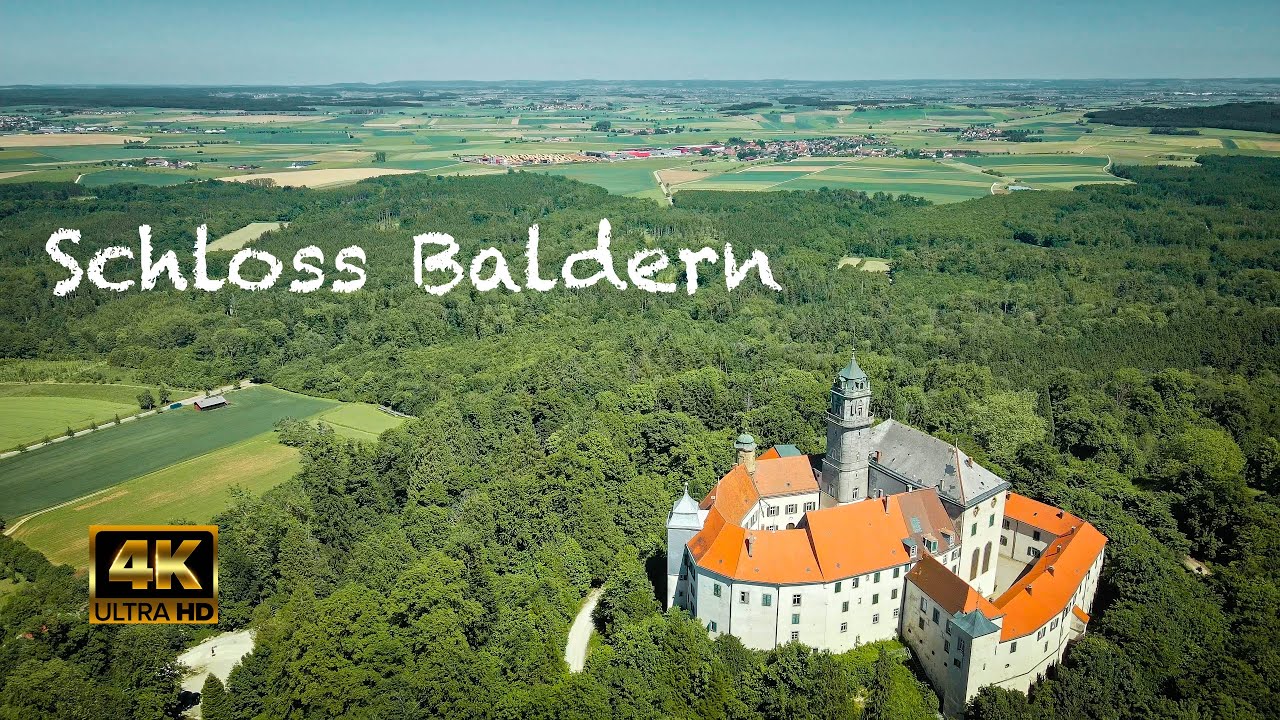 Schw&auml;bische Alb&acute;s hidden castle - Schloss Baldern in 4K