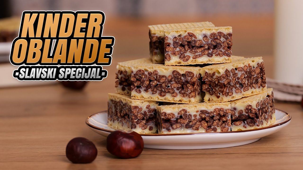 Kinder oblande - sitni kolači za slavu