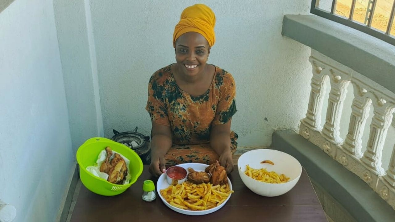 $100 Grocery Haul in Kenya  + Crispy Deep Fried Chicken & Fries | Budget Cooking at Home
