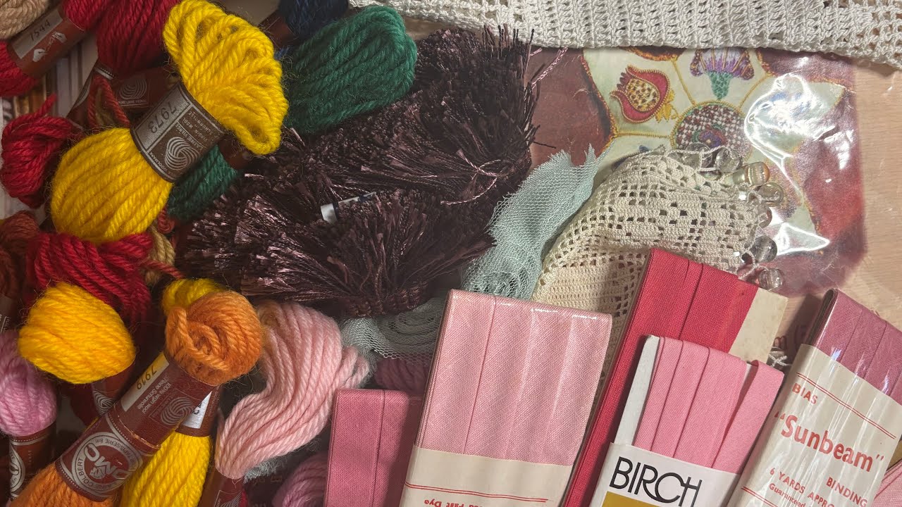 Покупки в секонд-хенде - Винтажные сокровища #thriftythursday #slowstitch #slowstitching