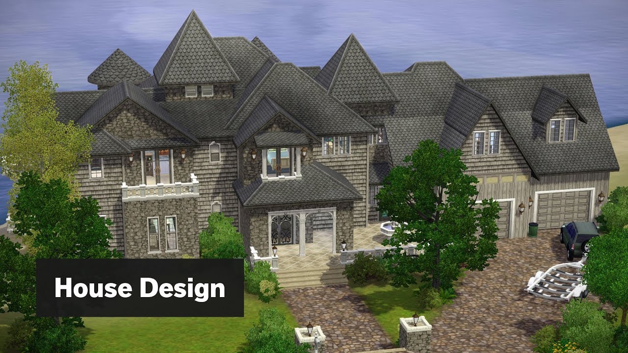 Oceanfront House • The Sims 3 House Design [Plymouth Isle]