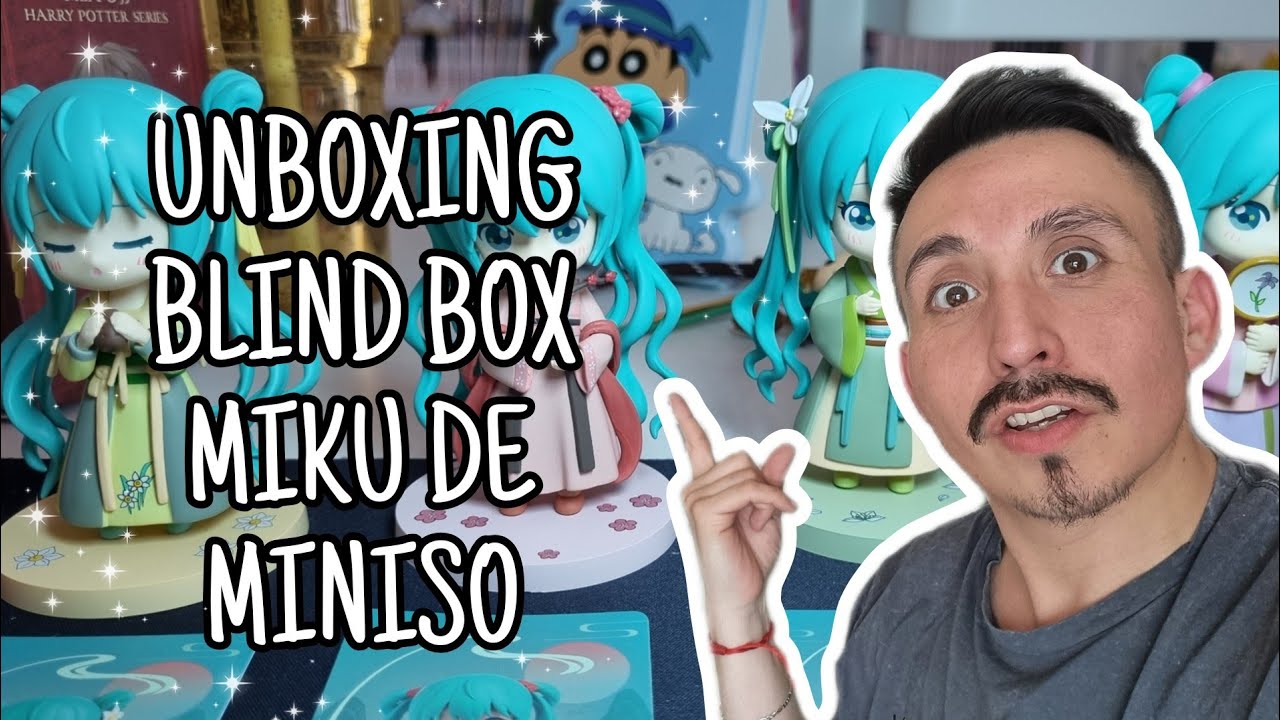 📚 UNBOXING BLIND BOX MIKU DE MINISO 📚 Y MAS COMPRITAS