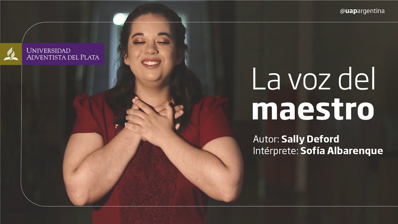 La voz del Maestro | Sofía Albarenque