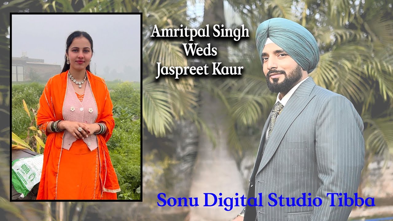 LIVE🔴 // Amritpal Singh Weds Jaspreet Kaur// Wedding Ceremony /03-01-2026// SONU KHAMB PHOTOGRAPHY 🔴